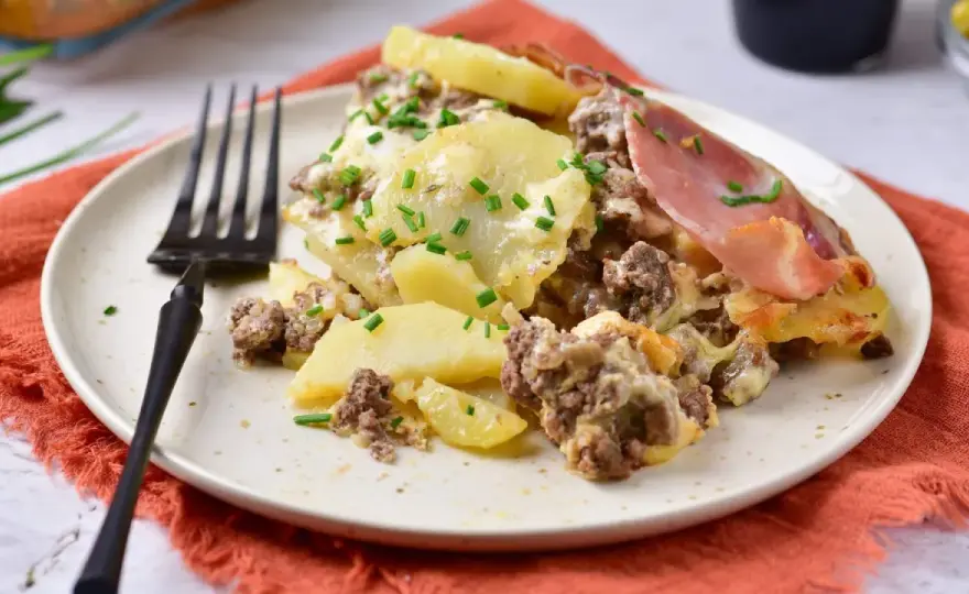 Zapiekanka ziemniaczana z mielonym - idealna, krok po kroku